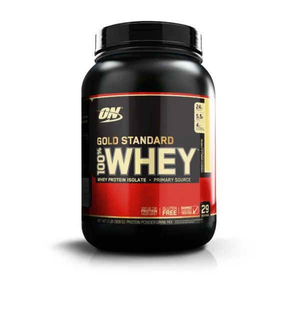 Optimum Nutrition Gold Standard 100% Whey Protein – Premium Muscle Building Supplement